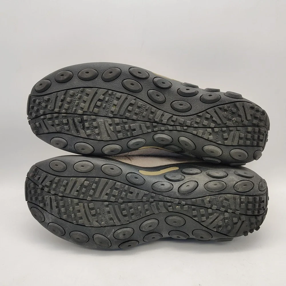 Merrell Jungle Moc Mens 11.5 Taupe Suede Slip On Shoes Casual Sneakers Comfort
